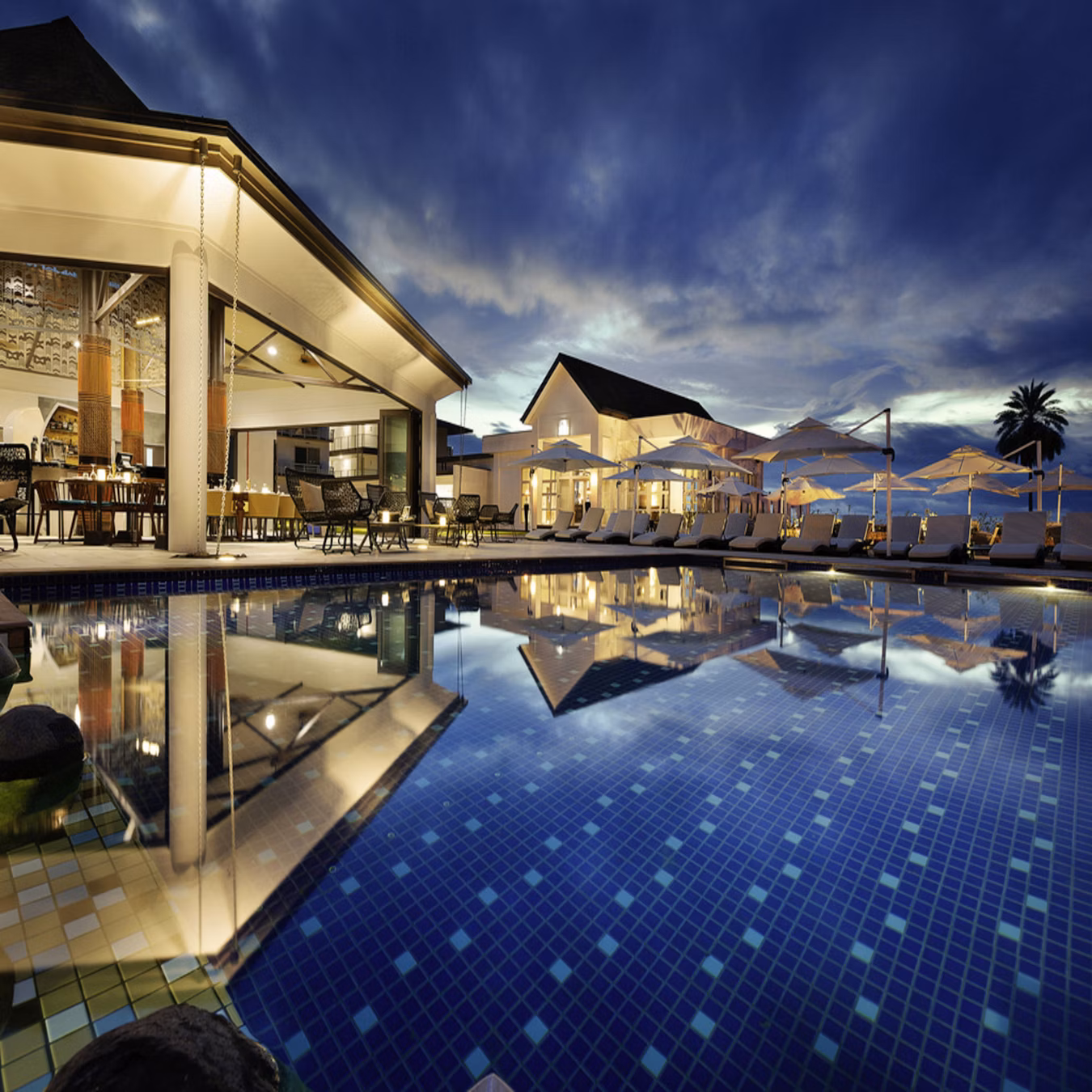 Relax by Our Infinity Pool